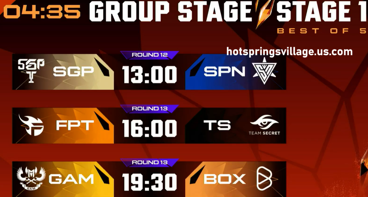Trực Tiếp SGP vs SPN | FPT vs TS | GAM vs BOX ĐTDV Mùa Xuân 2026 2 truc tiep dtdv mua xuan ngay 10 04
